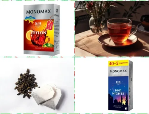 Чай MONOMAX у пакетиках проти розсипного