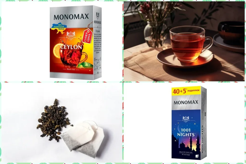 Чай MONOMAX у пакетиках проти розсипного