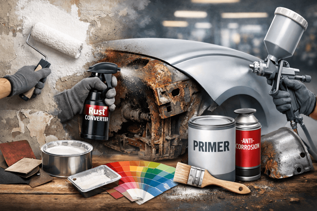 Подготовка поверхностей: основа качественного результата