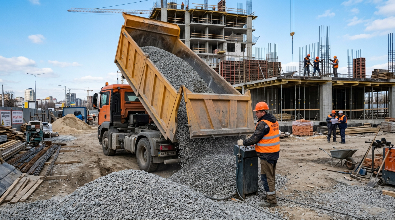 Щебінь у Києві 2026