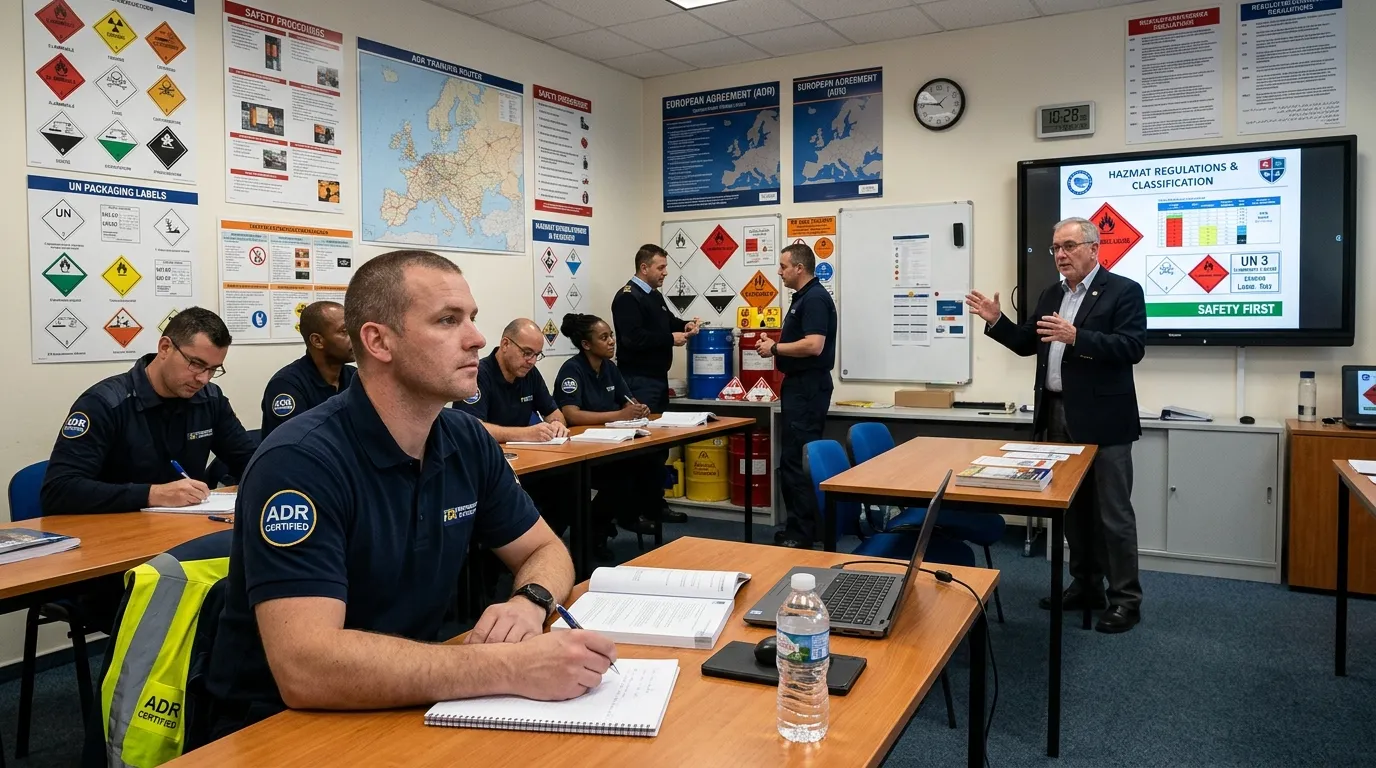 Навчання водіїв ADR