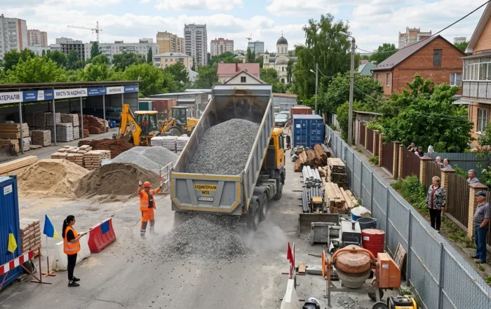Вибір якісної бази сипучих матеріалів у Києві: поради та рекомендації.