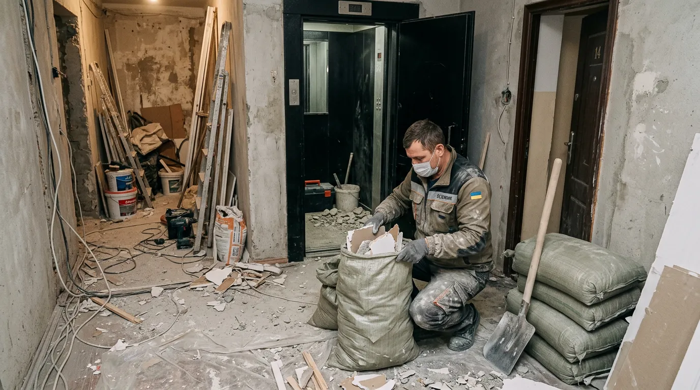 Вивіз сміття у Києві